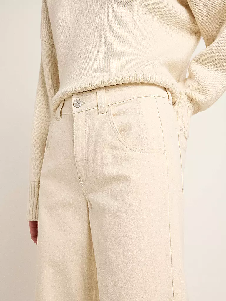 LANIUS Jeans Wide Leg  creme