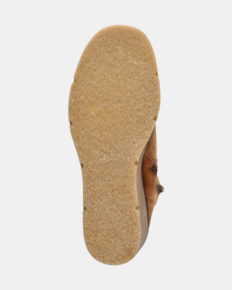 Unisa Miss Rits- & gesloten boots  - cognac