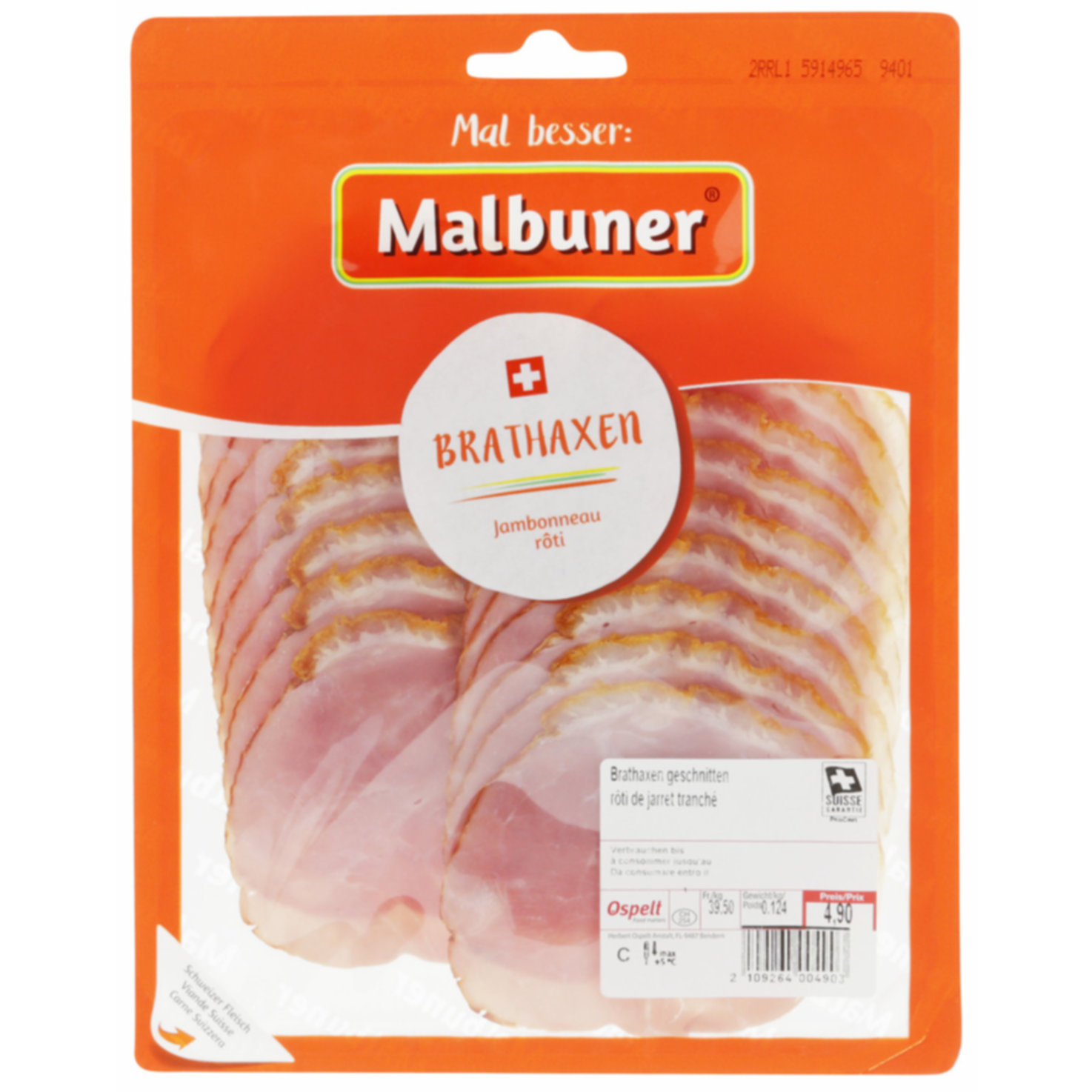 Malbuner Brathaxen ca. 120g