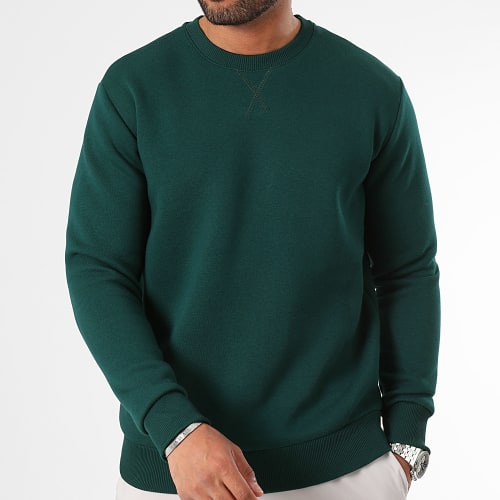 Sweat Crewneck 3058 Vert Bouteille