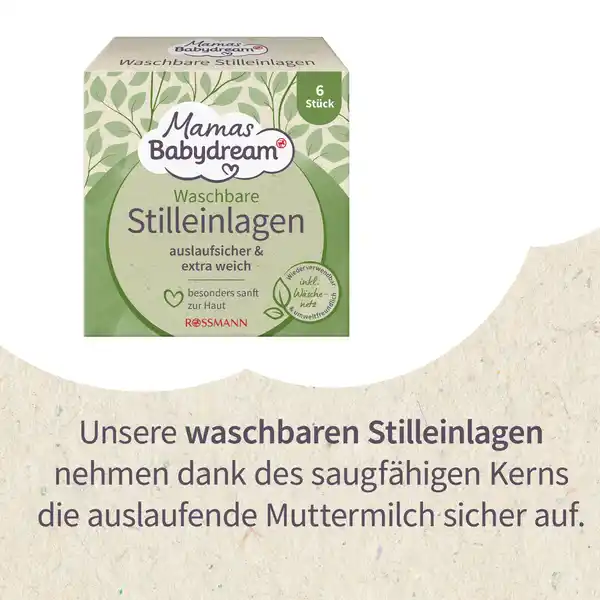 waschbare Stilleinlagen