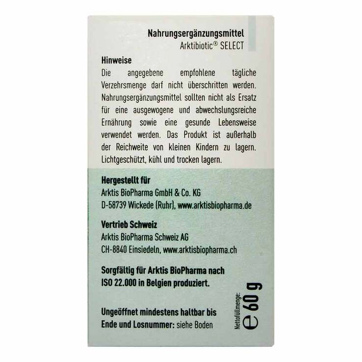 Arktis Arktibiotic select Pulver, 60 g