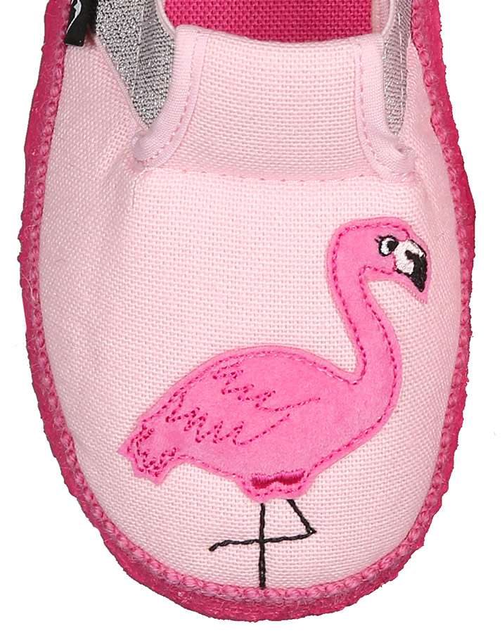 Schlupfhausschuhe FLAMINGO in rosa