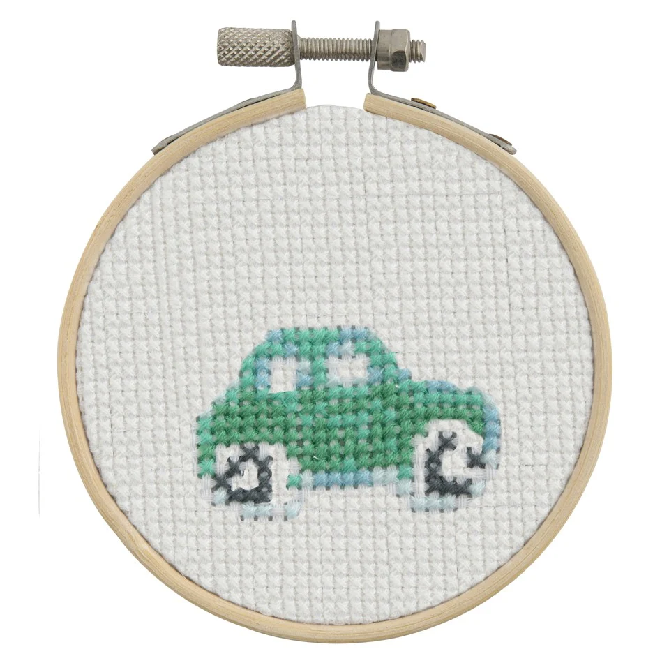 Craft ID - Mini broderikit - bil