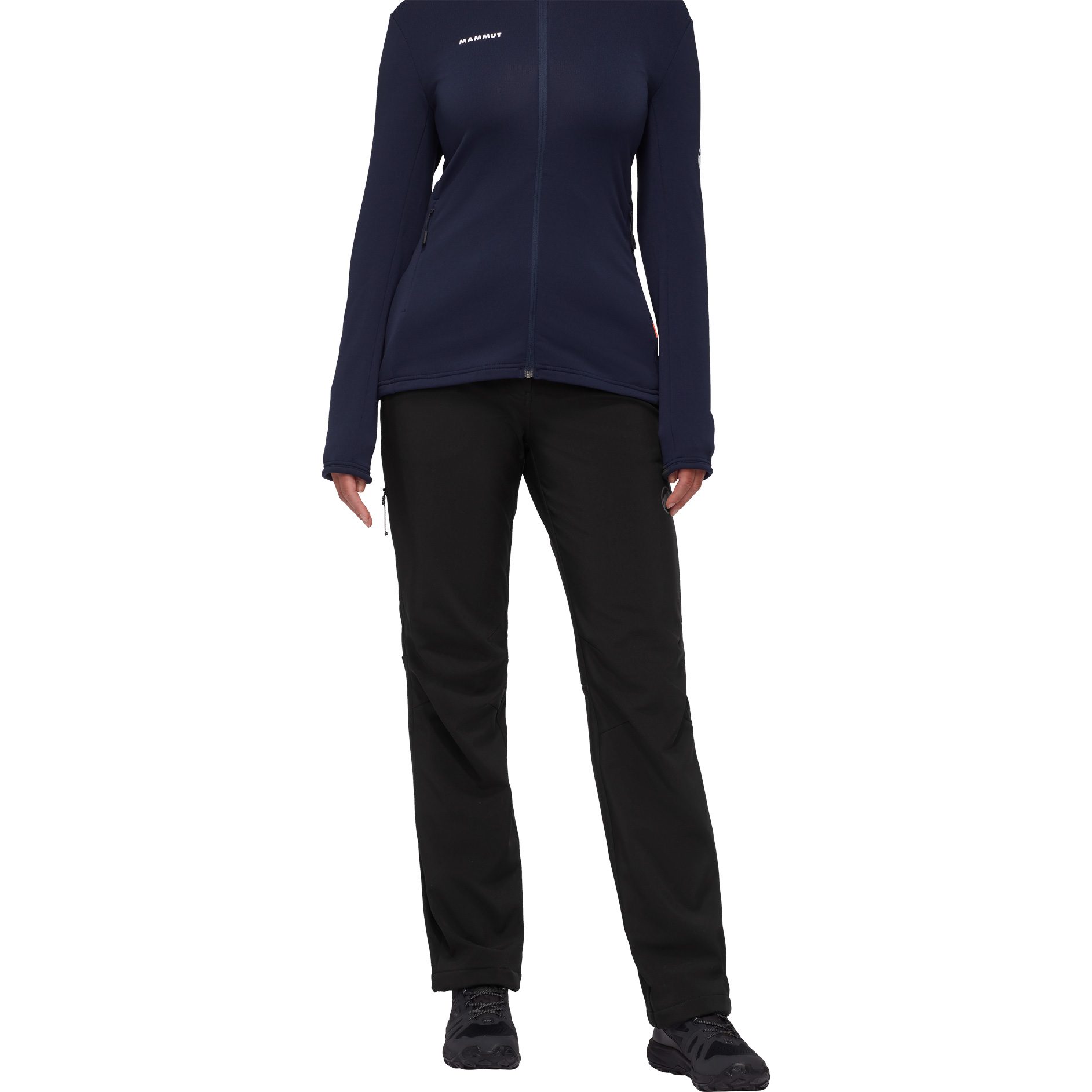 Mammut Runbold Winter Softshellhose Damen schwarz