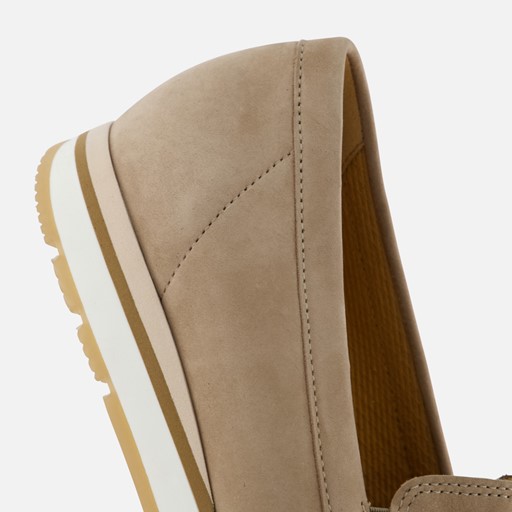Gabor Instappers beige Nubuck