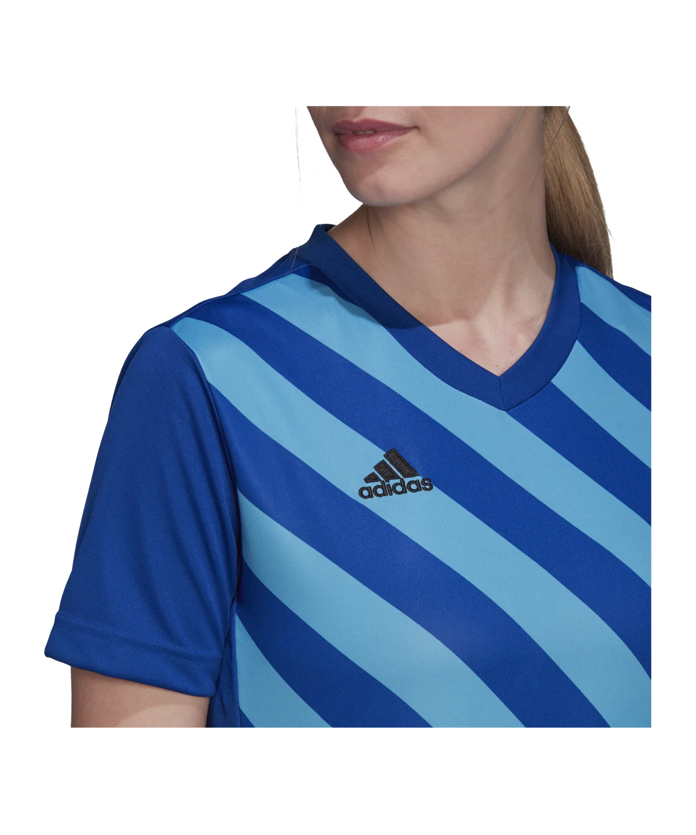 adidas Entrada 22 GFX Trikot Damen Blau