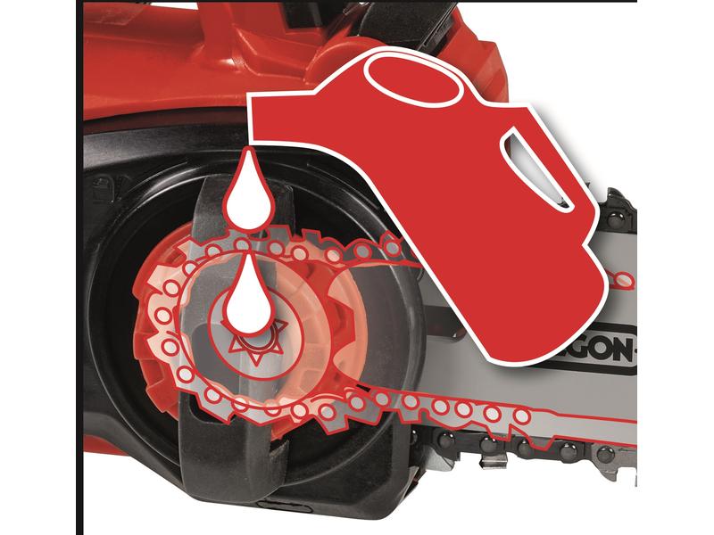 Einhell Professional Akku-Kettensäge FORTEXXA 18/20 TH Solo Einhandsäge mit ergonomischem Griff