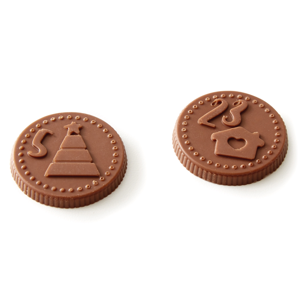 Moule pièce en chocolat