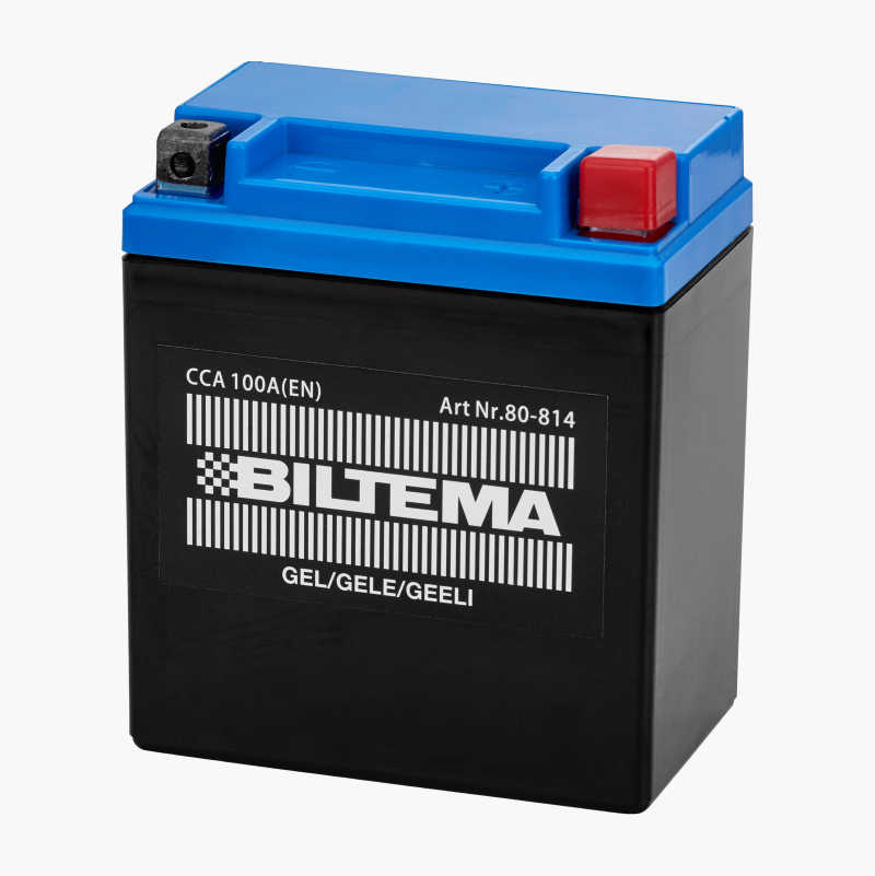 MC-batteri gelé, 12 V, 7 Ah, 114 x 69 x 135 mm