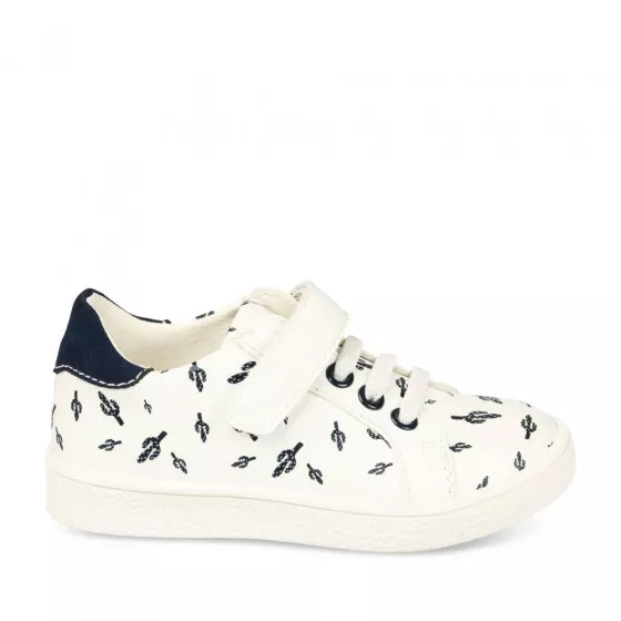 Baskets BLANC CHARLIE & FRIENDS