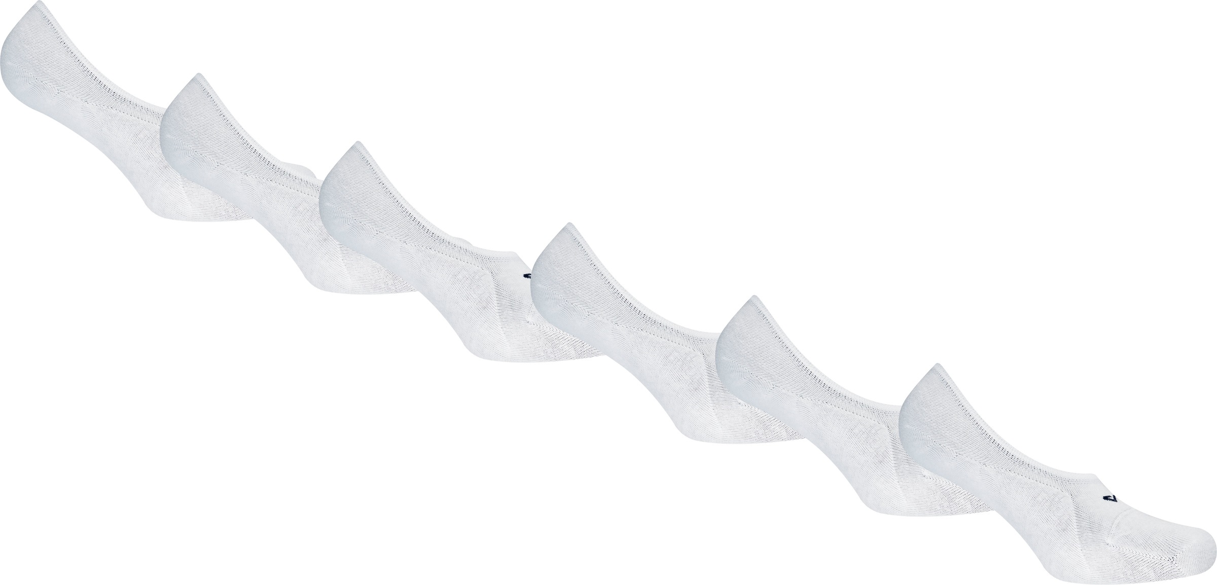 Fila Füsslinge »UNISEX GHOST SOCKS« 6 Paar, 6 tlg. mit Logo-Schriftzug, Silikonstreifen an der Ferse für besseren Halt