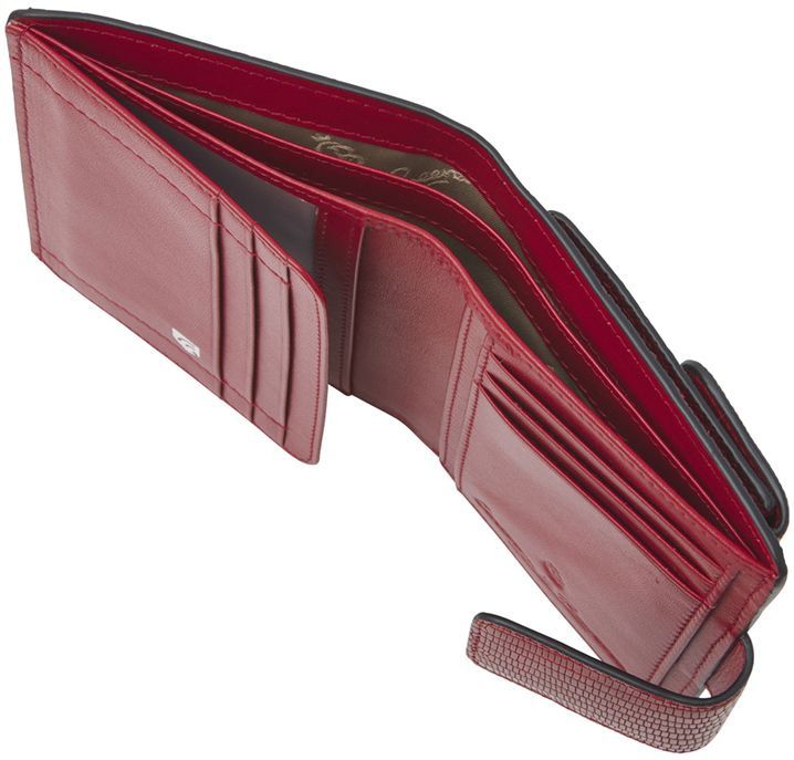Castelijn & Beerens - Donna Damesportemonnee 6 pasjes RFID | rood -