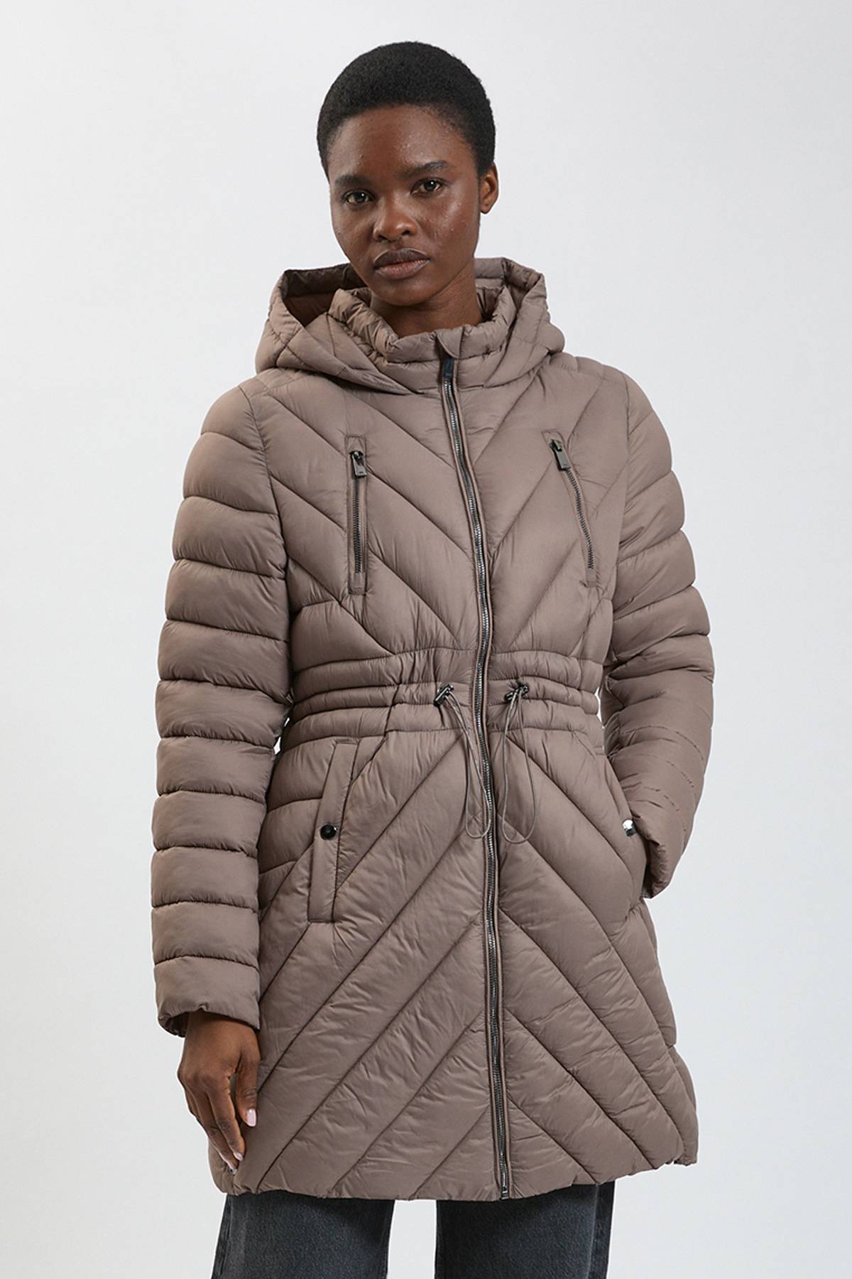 KarenMillen Manteau Léger Pliable