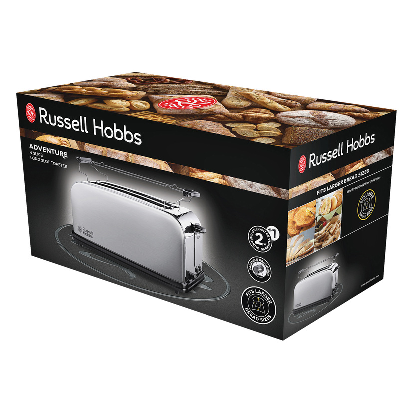 Brødrister 4 skiver 1600 W