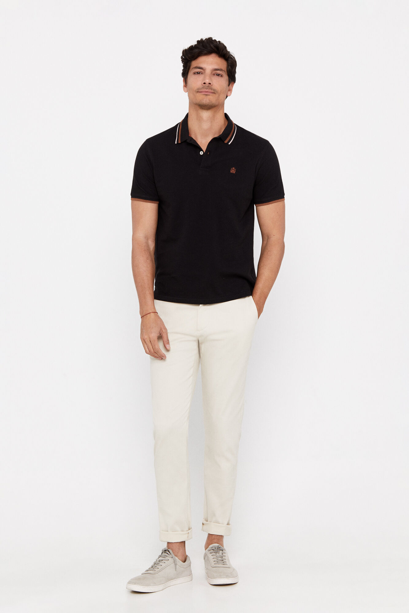 Camisa polo - Preta