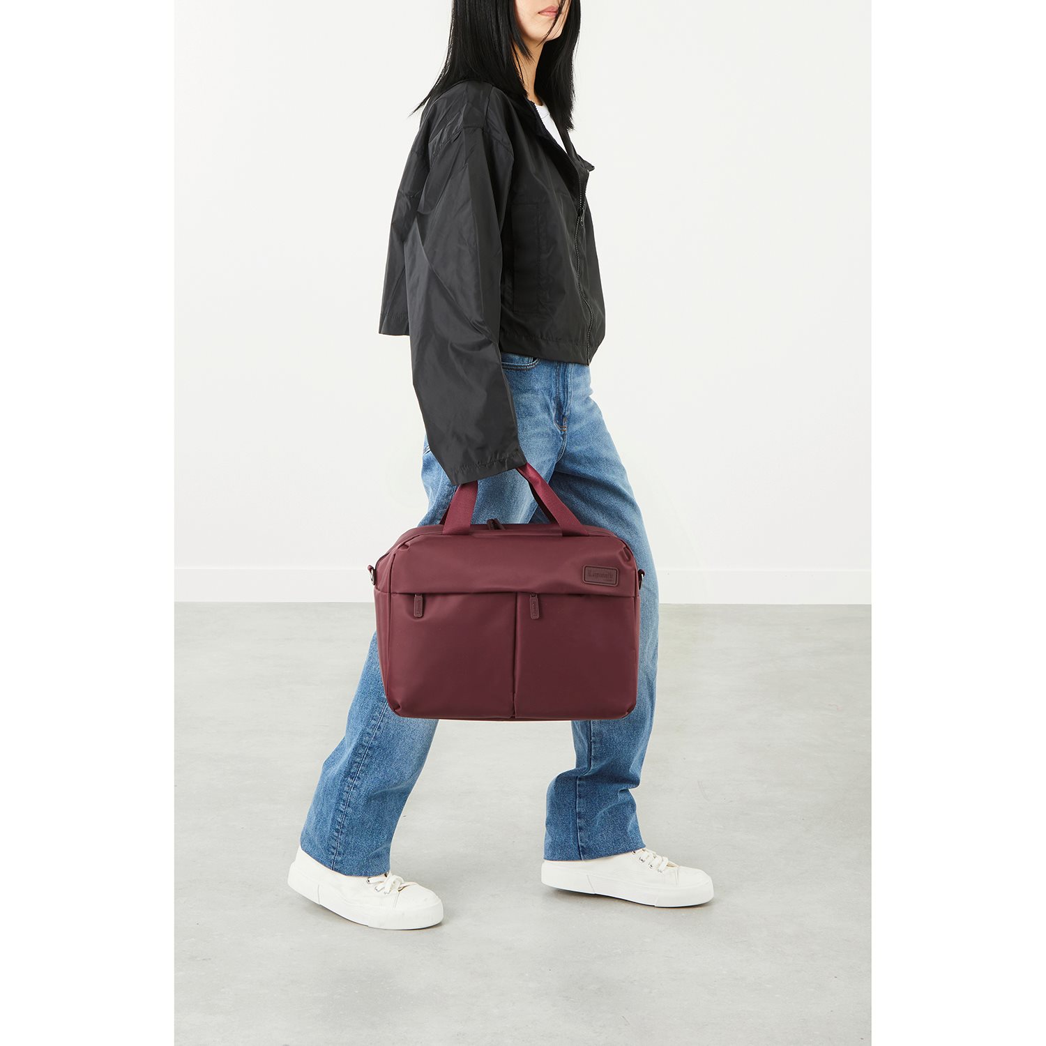 Lipault City Plume Carryall bordeaux