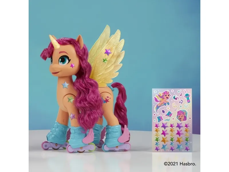 My Little Pony Movie Sing ''N Skate Sunny Starscout, 5 År, My Little Pony, Flerfarvet, Plast