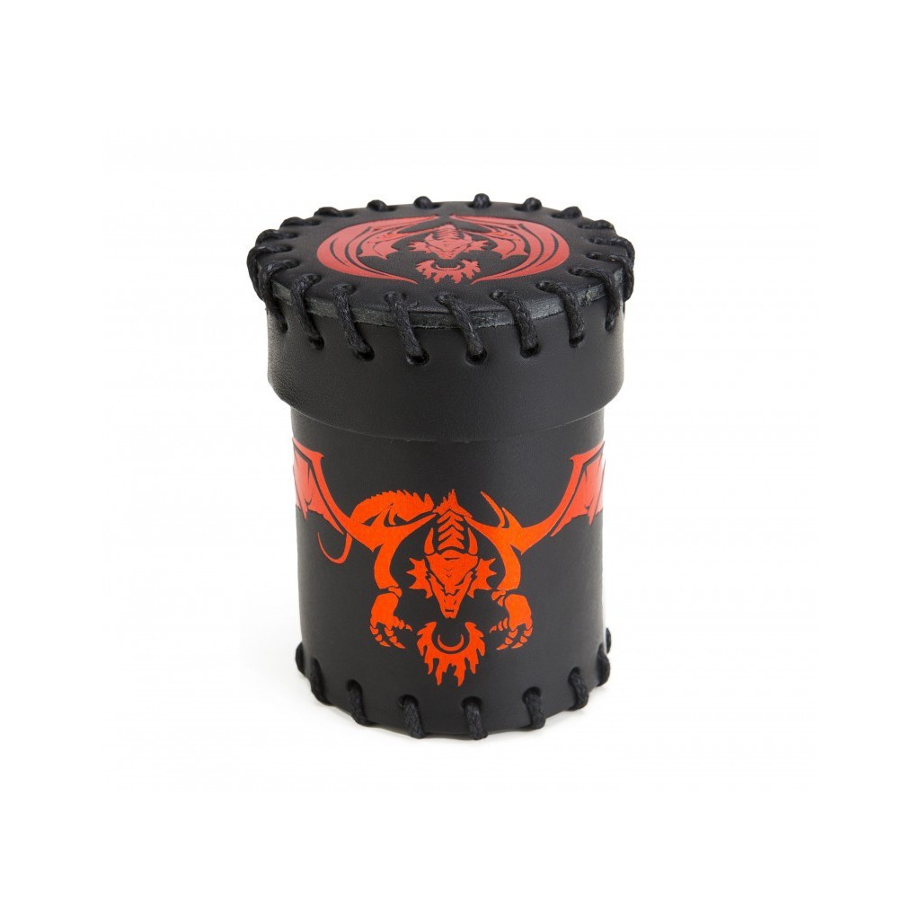 Gobelet à Dés - Flying Dragon - Cuir Noir