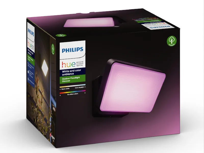 Philips Hue White & Color Ambiance Discover Udendørs Projektør