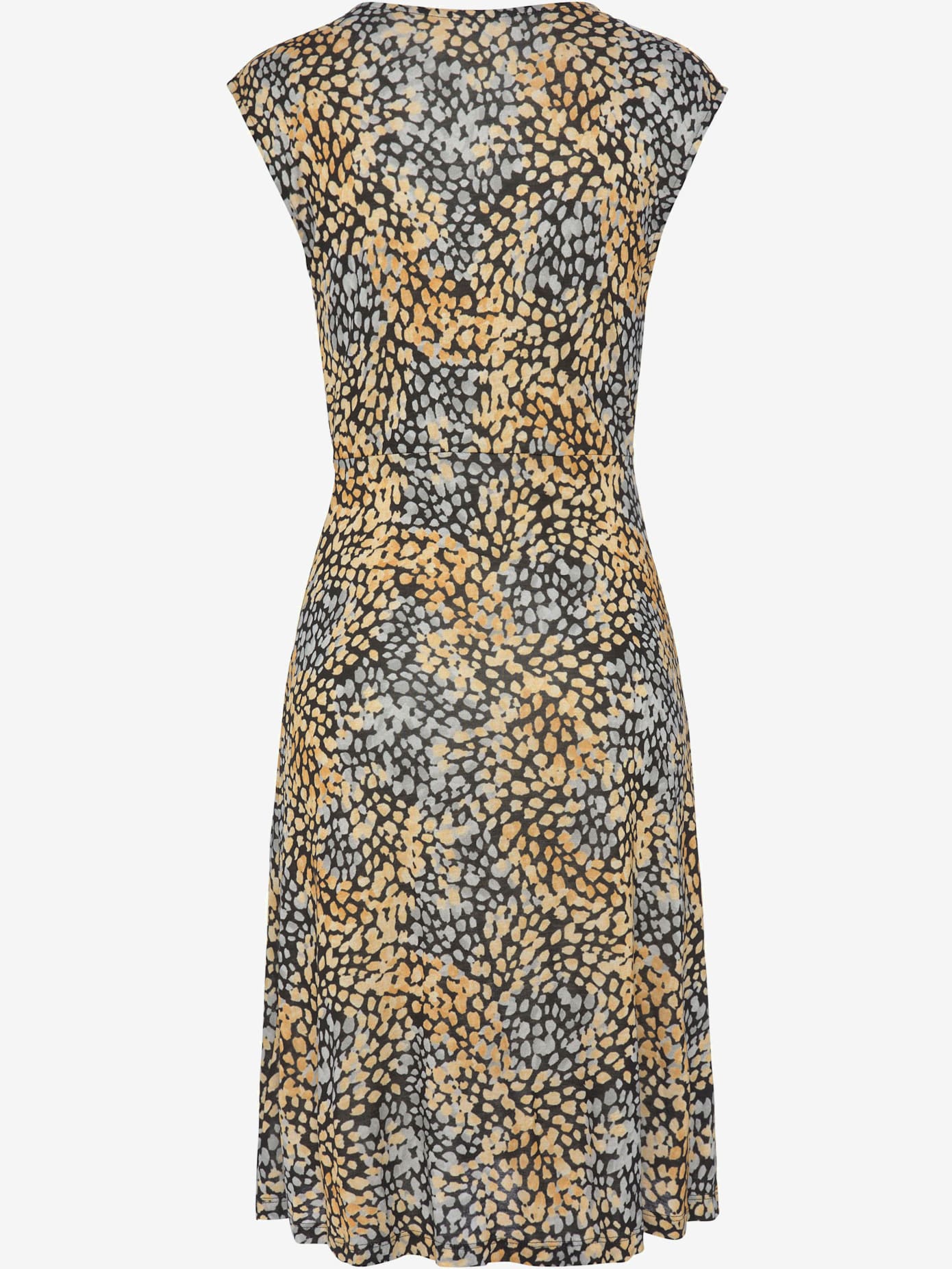 Robe en jersey encolure en v dégagée