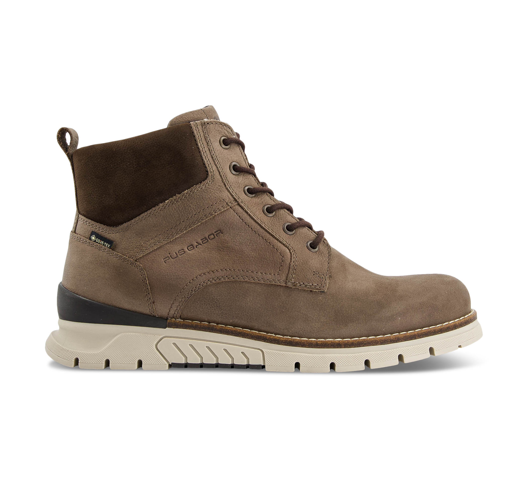 Pius Gabor Schnürboots beige/taupegrau