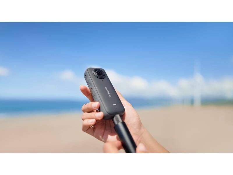 Insta360 360°-Videokamera X3 Kompakte 360-Action-Kamera mit grossem Touchscreen
