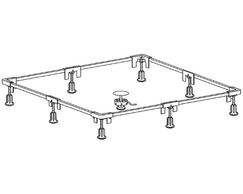 Ideal Standard inbouwframe maat 1 Ultra Flat S tot 120 x 120 cm