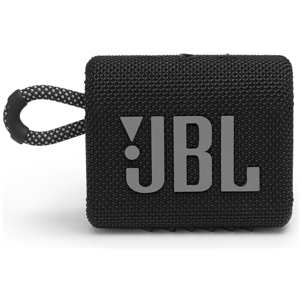 JBL Go 3 Grab and Go Bluetooth-Lautsprecher, Schwarz