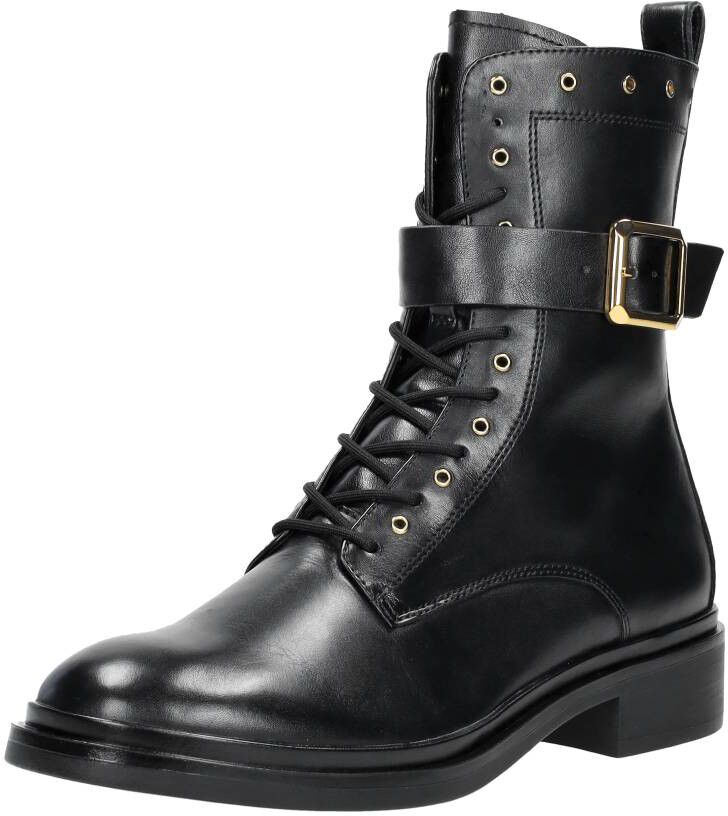 Tamaris Veterschoenen Hoog zwart