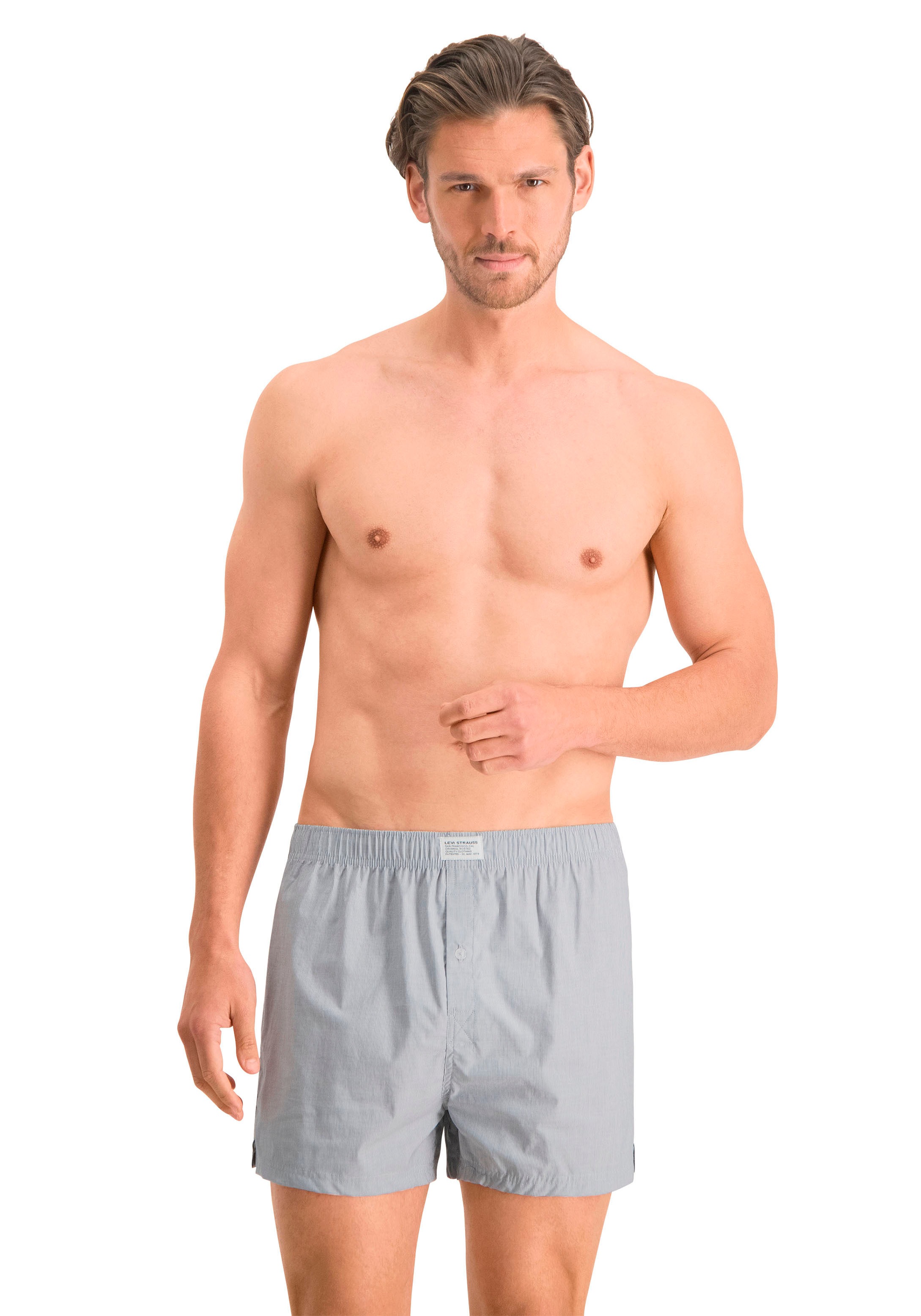 Levi's® Boxer, 2er-Packer Packung, mit Logo-Bund