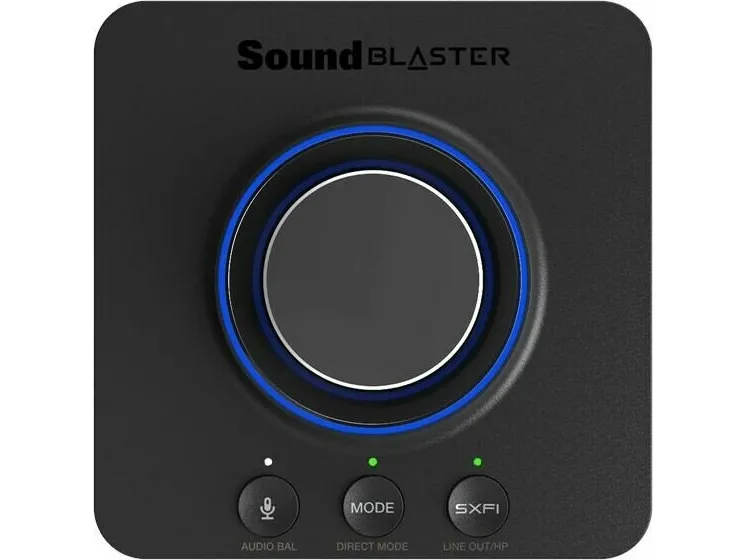 Creative Sound Blaster X3 - USB DAC - 32 bit - 192 kHz - 7.1 - USB-C - Creative Super X-Fi