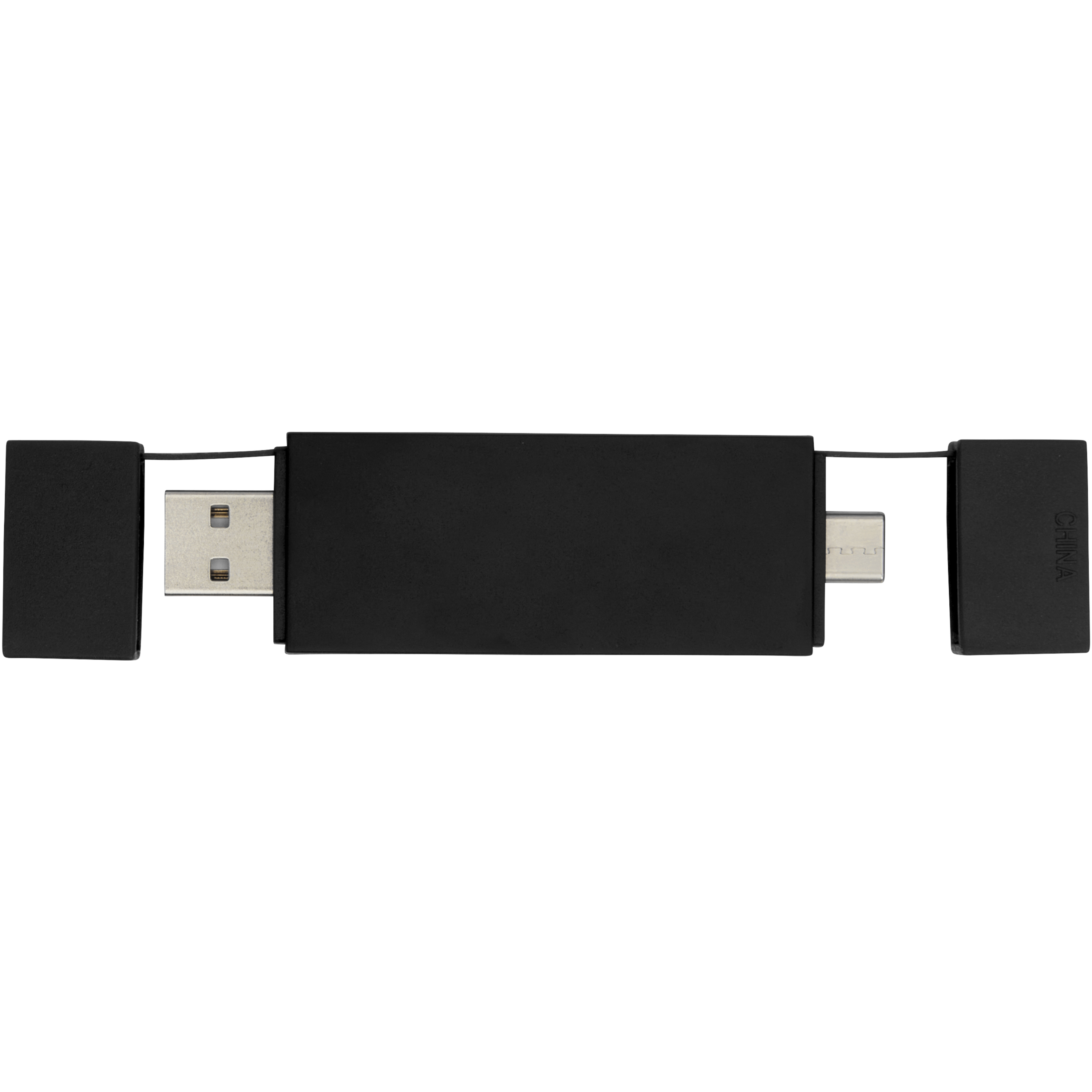 EgotierPro 124251 - Hub double USB 2.0 Mulan
