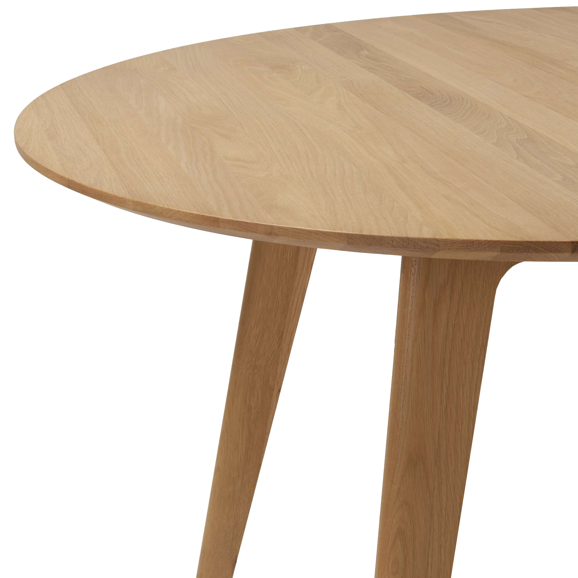 Eettafel Mason Ø140 cm massief eiken