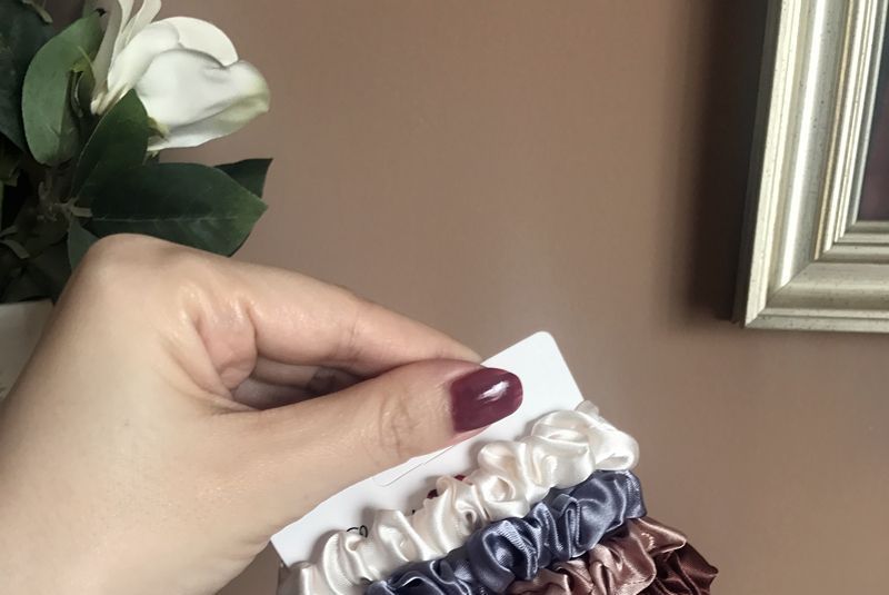 Taimi - Set van 6: Zijden Scrunchies