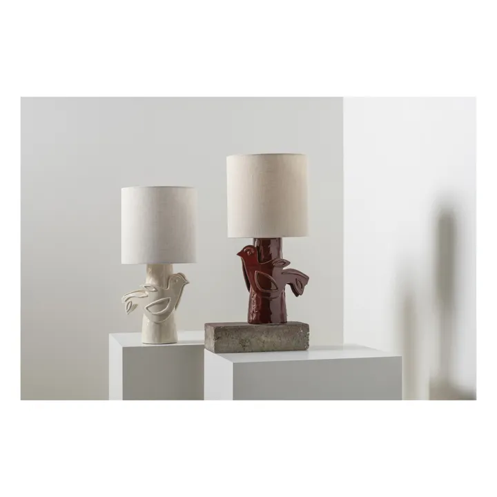 Serax Lampe à poser en grès Paloma, Marie Michielssen | Blanc