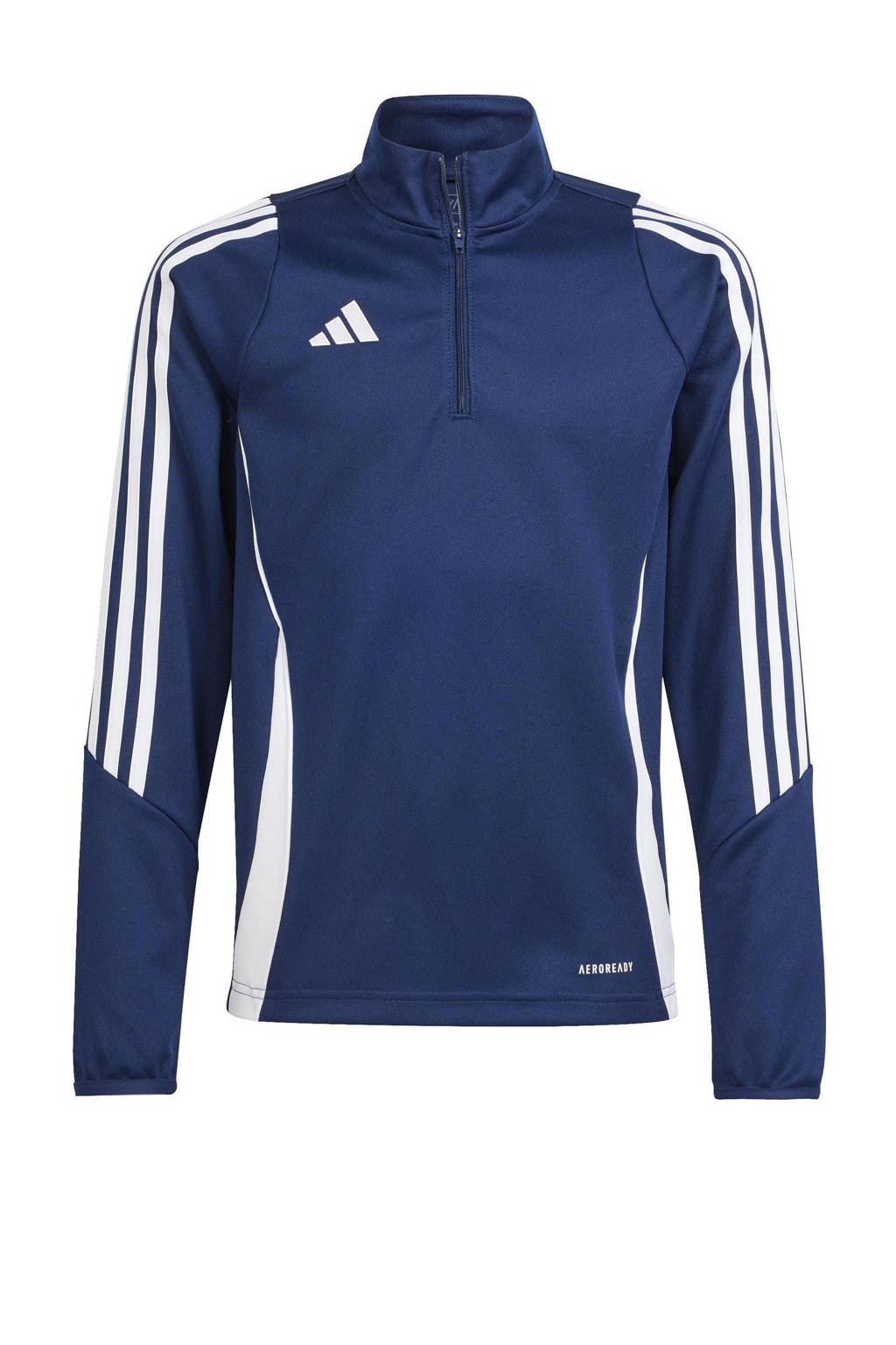 adidas Juniorvoetbalsweater TIRO 24 donkerblauw/wit