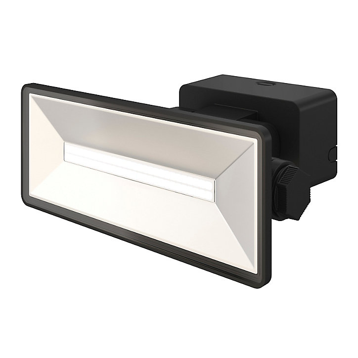 Projecteur LED Davern 2000lm 20W IP65 GoodHome noir