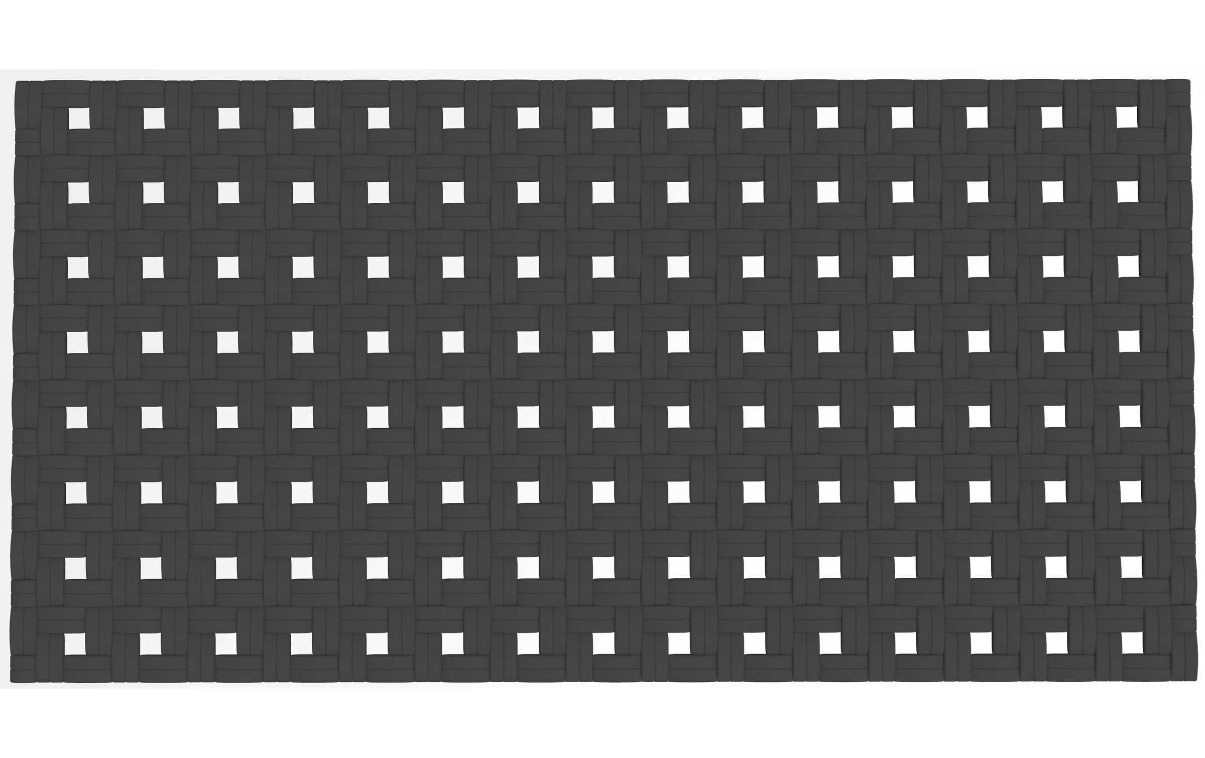diaqua® Wanneneinlage »Basky Schwarz«
