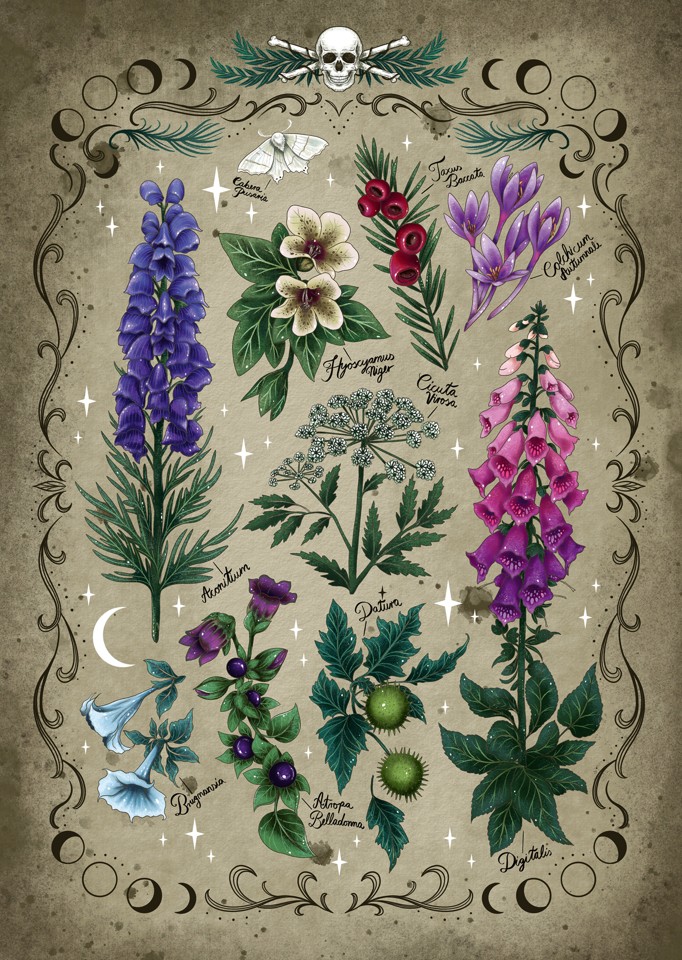 Ravensburger - Puslespil Toxic Plants 1000 brikker