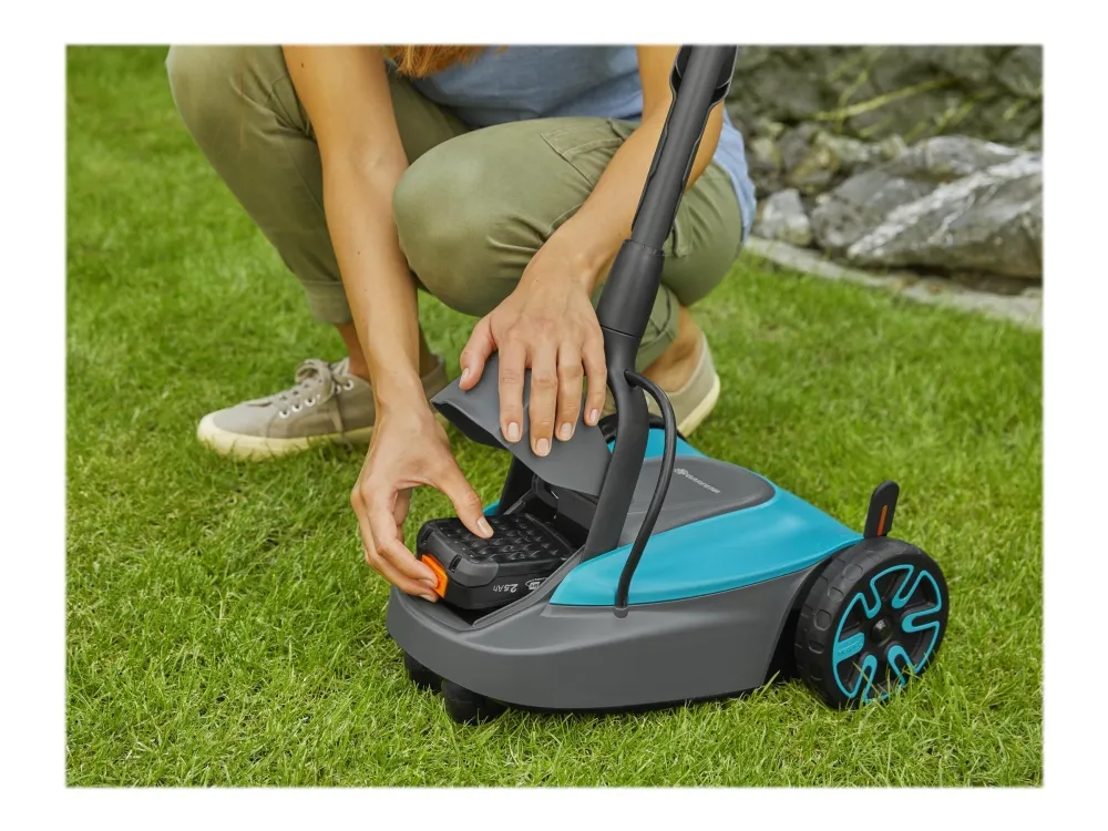 Gardena HandyMower Batteri Plæneklipper sæt