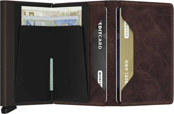 Secrid Slimwallet Mørkebrun