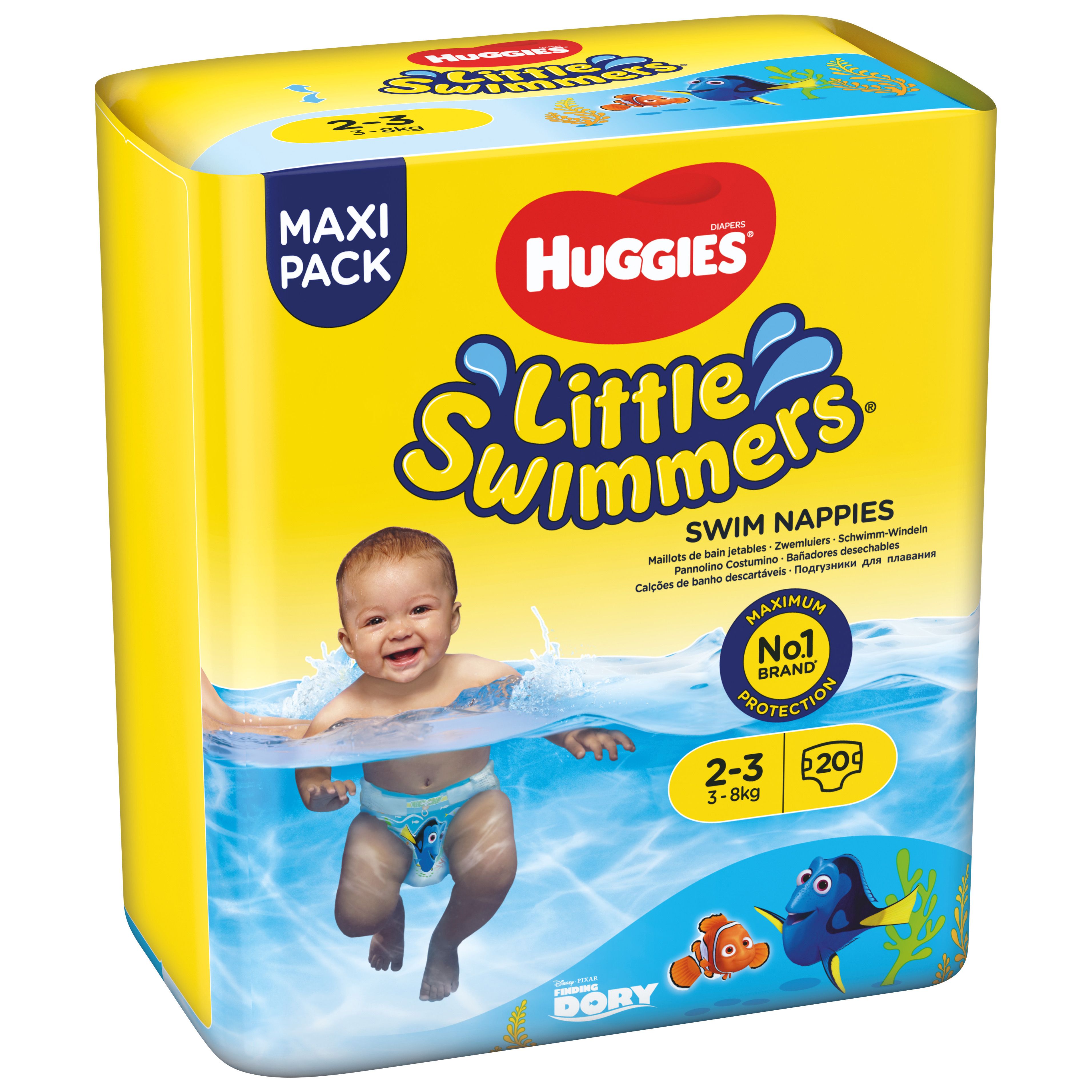 Huggies Little Swimmers Schwimmwindeln Badewindelhose Größe 2-3 (3-8kg)