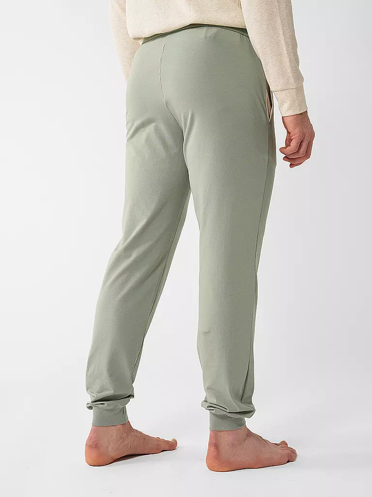 BOSS Loungewear Hose hellgrün