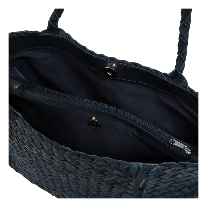Dragon Diffusion Cabas Vintage Mesh | Bleu marine