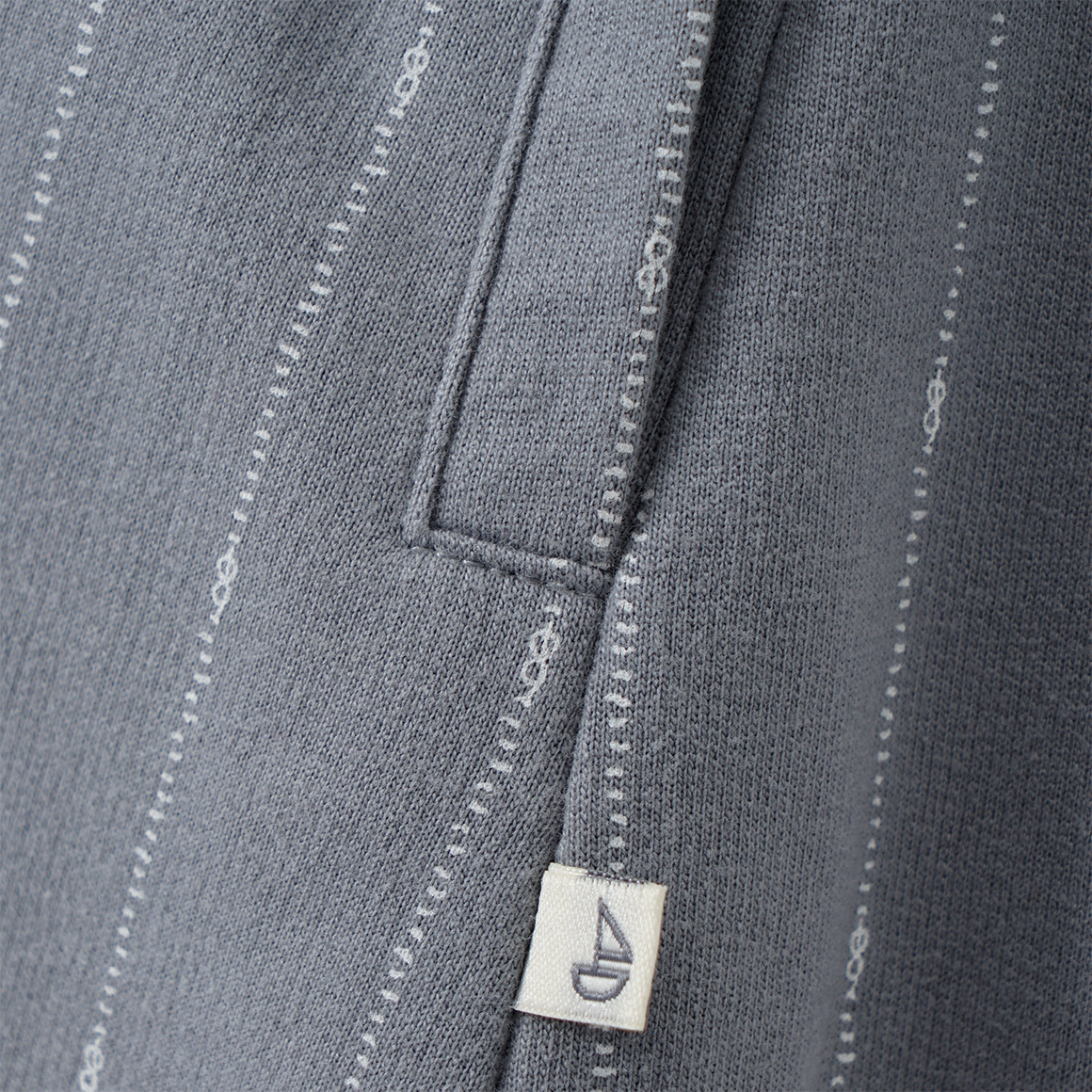 Topomini Newborn Jogginghose mit Streifen grau