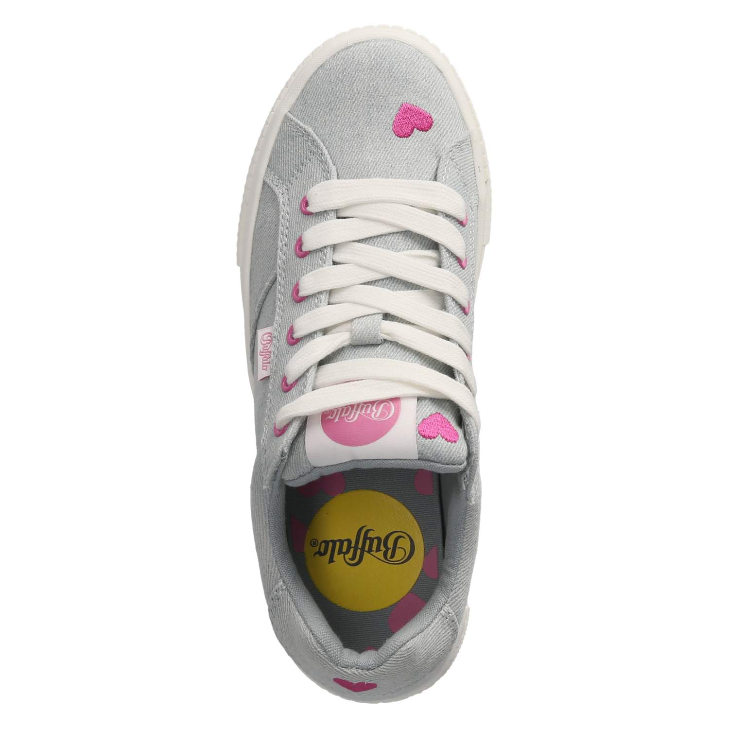 Buffalo Low Sneaker PAIRED HEART - blue/pink