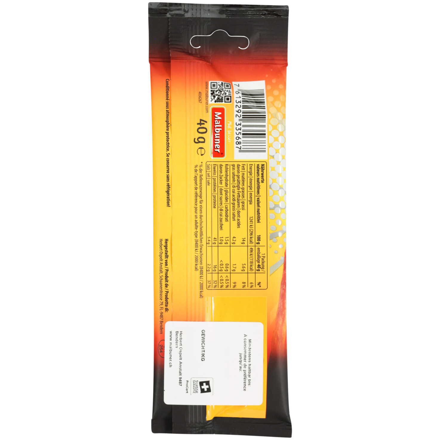 Malbuner Party Sticks Poulet Inferno