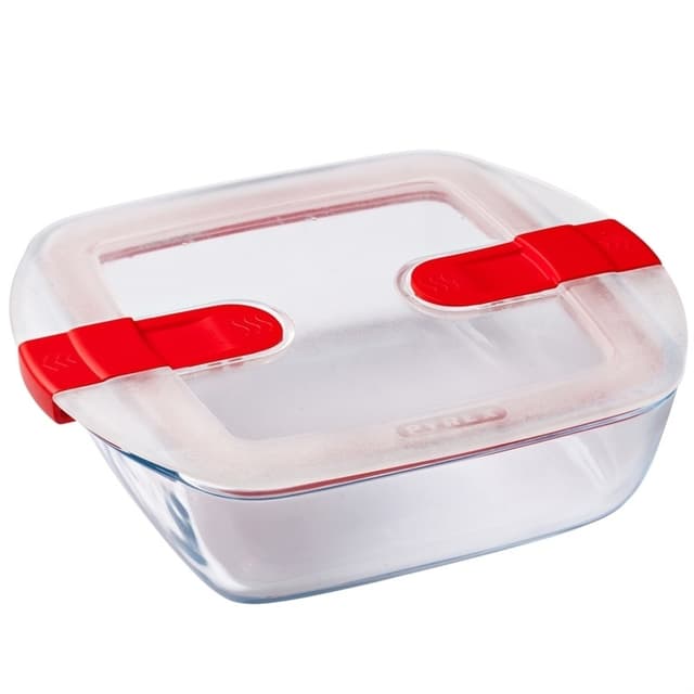 Pyrex Ugnsform med lock för micron 2