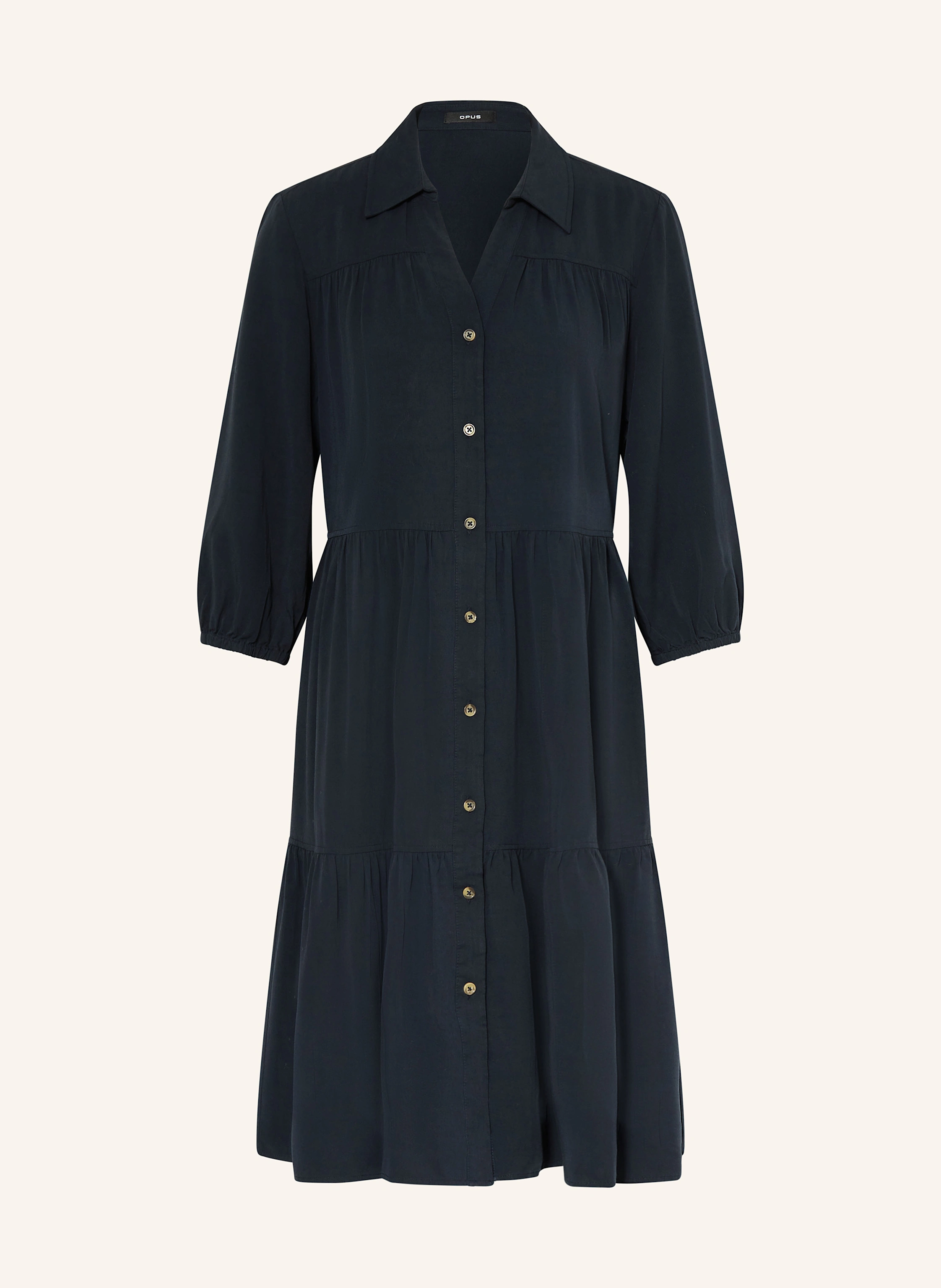 OPUS Hemdblusenkleid WIDARA mit 3/4-Arm